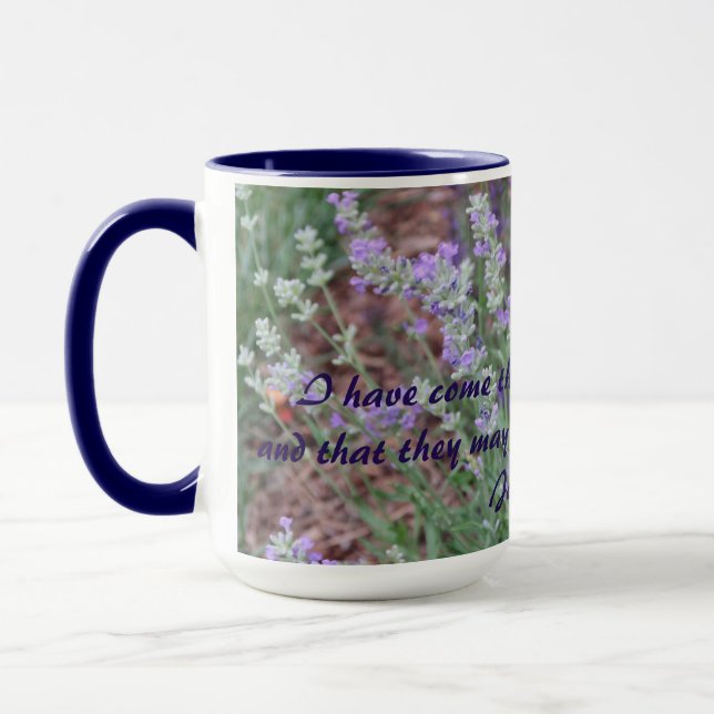 Tasse de lavande de John 10 (Gauche)