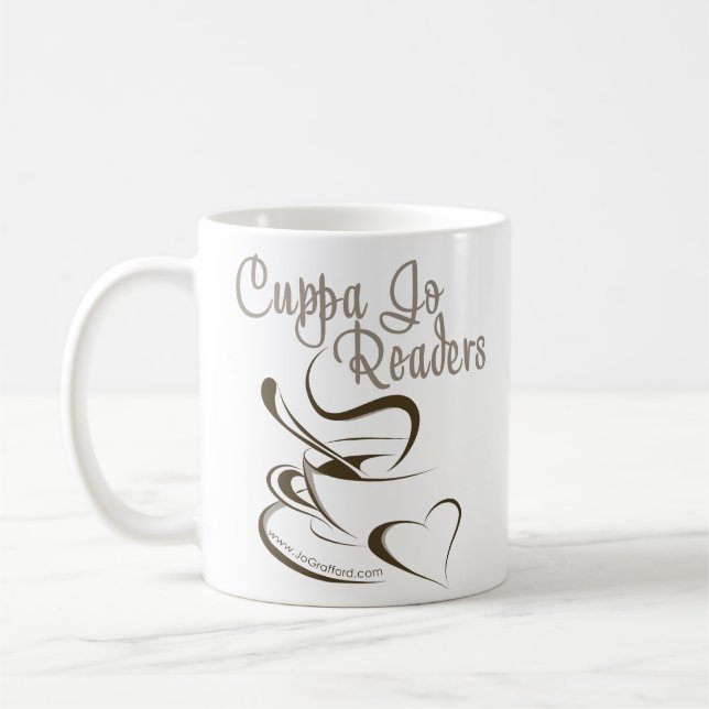 Tasse de lecteurs de Jo de tasses de thé (Gauche)