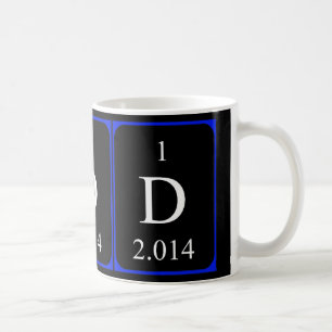 Tasse de l'élément 1a - deutérium
