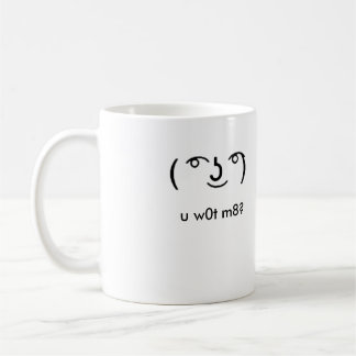 Tasse de Lenny "u w0t m8"