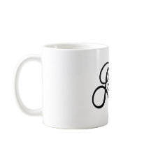 Tasse de lettrage d'amour