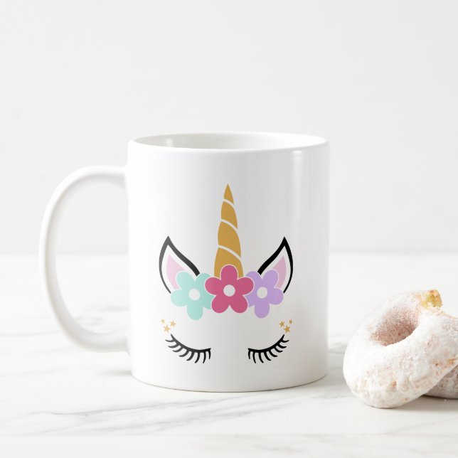 Tasse de licorne (Avec donut)