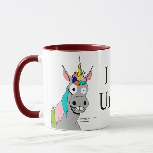 Tasse de licornes de lait (Gauche)