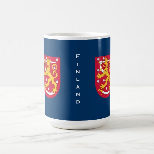 Tasse de lion de la Finlande (Centre)