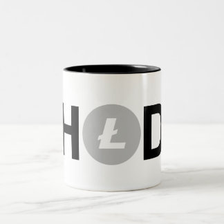 Tasse de Litecoin de #HODL