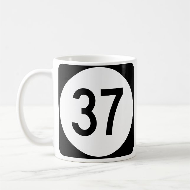 Tasse de l'itinéraire 37 de NJ (Gauche)