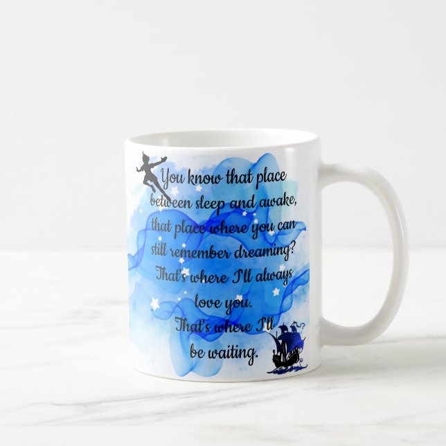 Tasse de livre de citation de conte de fées (Droite)