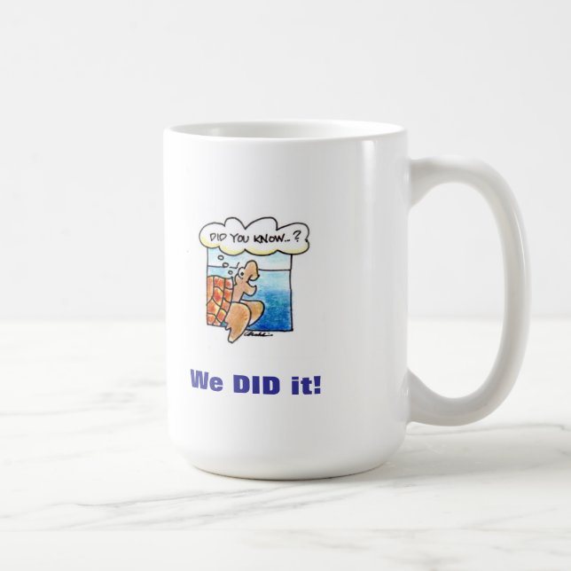 Tasse de livre d'hôpital de tortue (Droite)