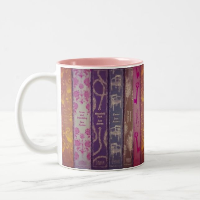 Tasse de livres de Jane Austen (Gauche)