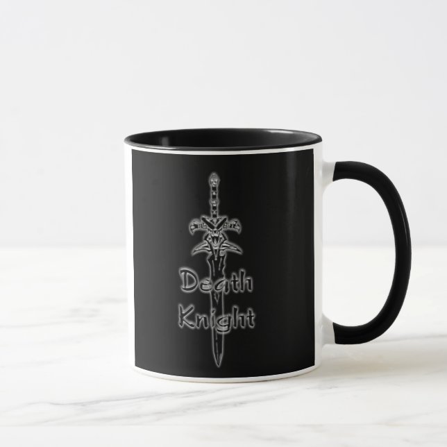 Tasse de logo de chevalier de la mort (Droite)