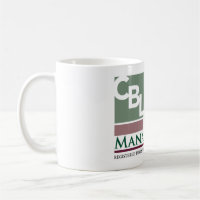Tasse de logo de gestion de richesse de CBL