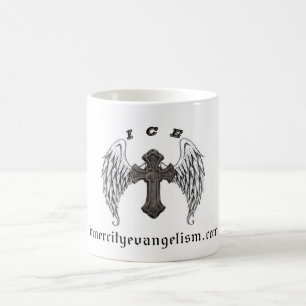 Tasse de logo de GLACE (tout profite POUR GLACER