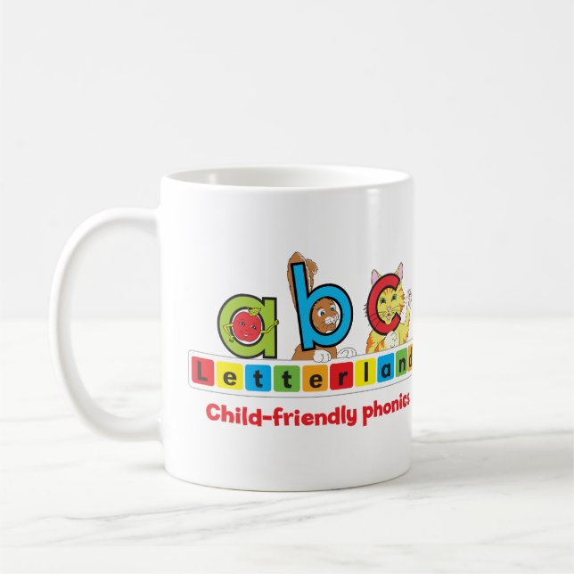 Tasse de logo de Letterland | (Gauche)