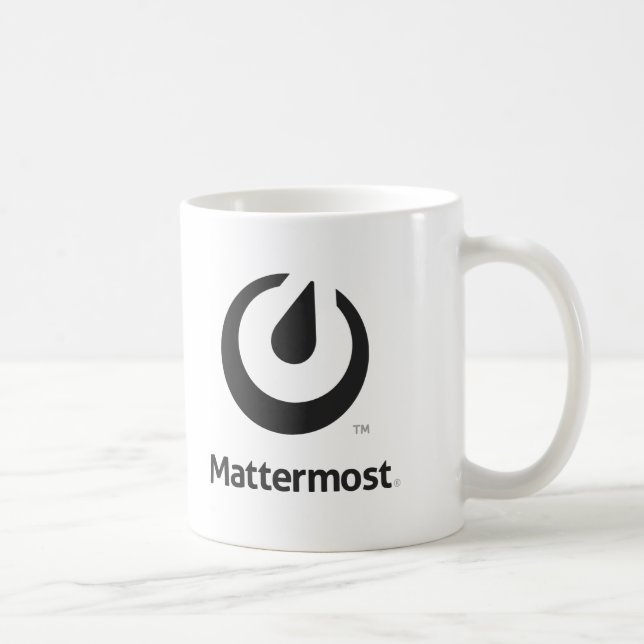 Tasse de logo de Mattermost (Droite)