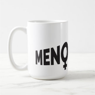 Tasse de logo de Menopodcast - 15 onces