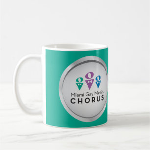 Tasse de logo de MGMC - Teal