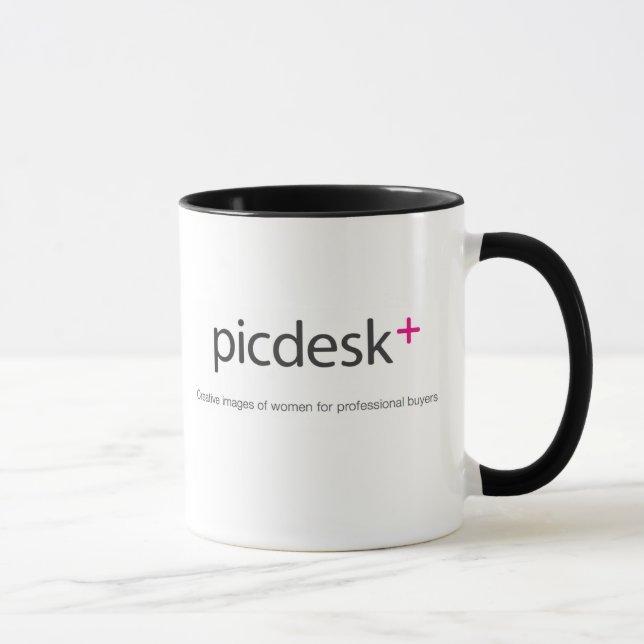 tasse de logo de picdesk grande (Droite)