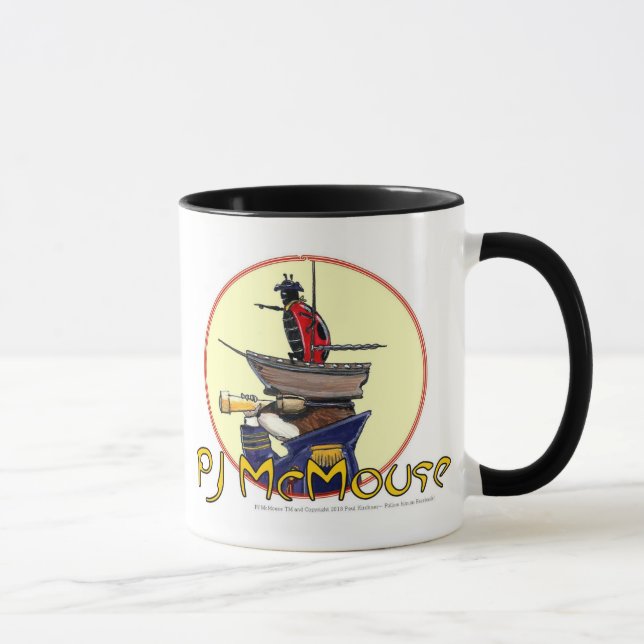Tasse de logo de PJ McMouse ! (Droite)
