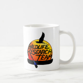 Tasse de logo d'équipe de recherche de faune