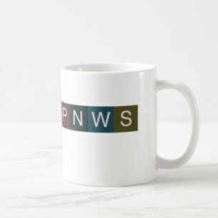 TASSE de LOGO du nord-ouest Pacifique d'histoires