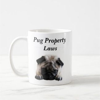 Tasse de lois de propriété de carlins de SweetPea