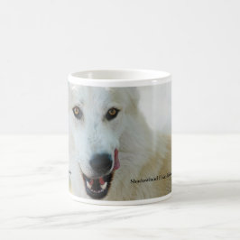 Tasse de loup blanc