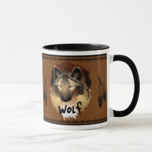 Tasse de loup de Natif américain
