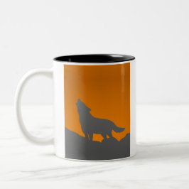 Tasse de loup d'hurlement