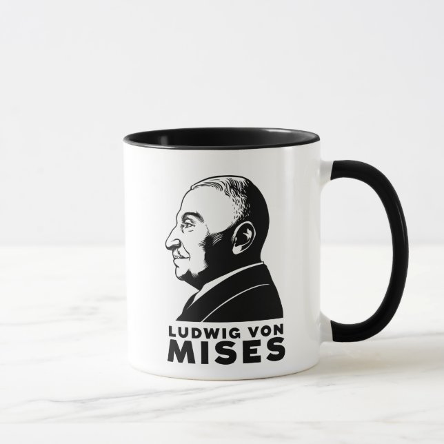 Tasse de Ludwig von Mises (Droite)