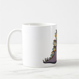 Tasse de lumières de Noël de Stegosaurus