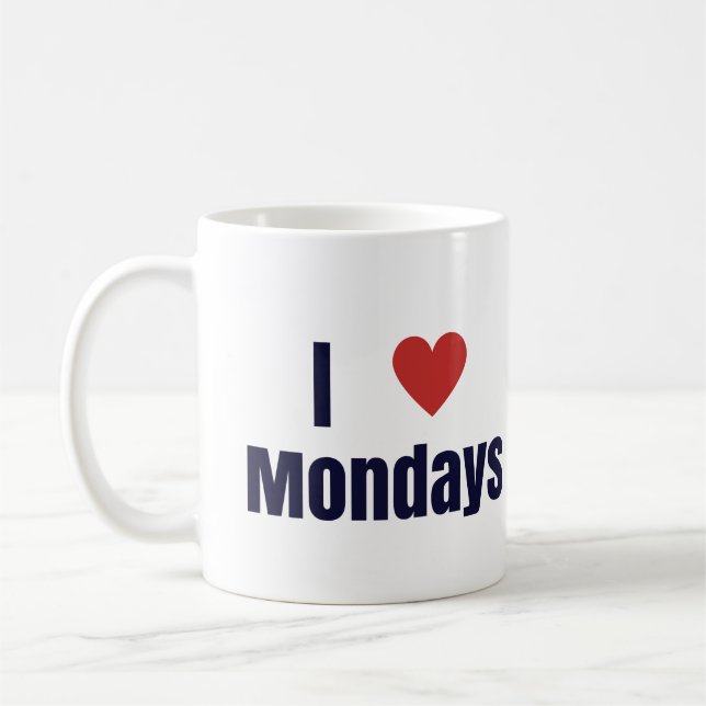 Tasse de lundi du coeur I (Gauche)