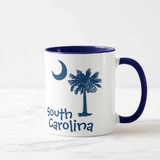 Tasse de lune de Palmetto de la Caroline du Sud