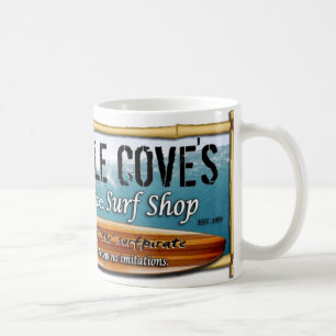 Tasse de magasin de surf