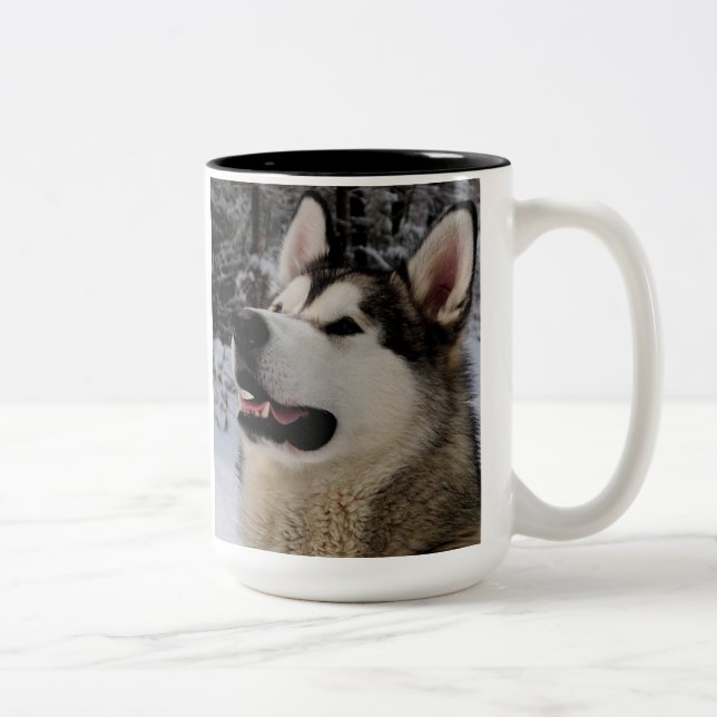 Tasse de Malamute d'Alaska (Droit)