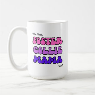 Tasse de maman collie en famille d'accueil
