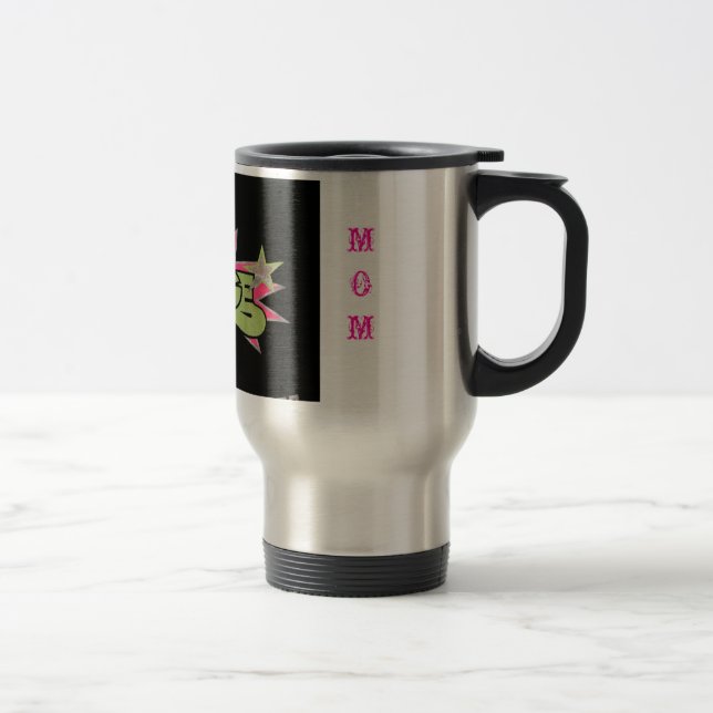 Tasse de maman d'acclamation de rage (Droit)