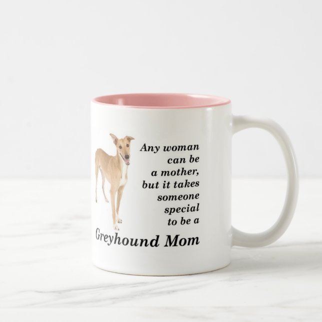 Tasse de maman de lévrier (Droit)