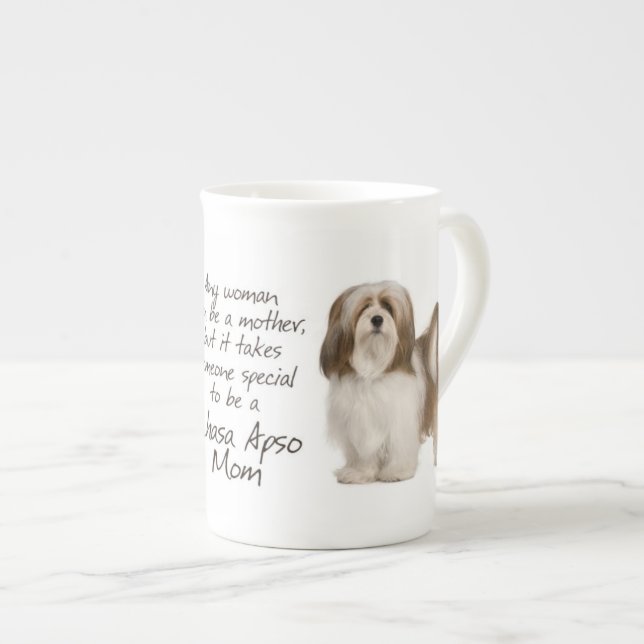 Tasse de maman de Lhasa Apso (Devant droit)