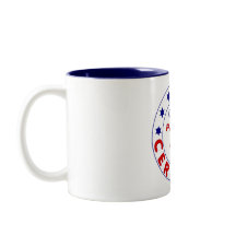 Tasse de maman de patriote certifiée par