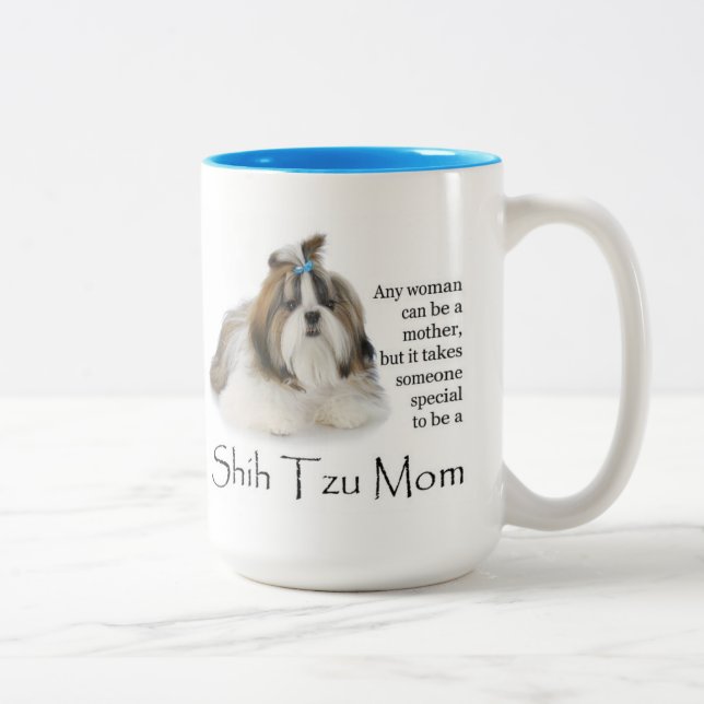 Tasse de maman de Shih Tzu (Droit)