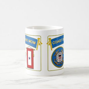 Tasse de maman d'étoile bleue de la garde côtiè