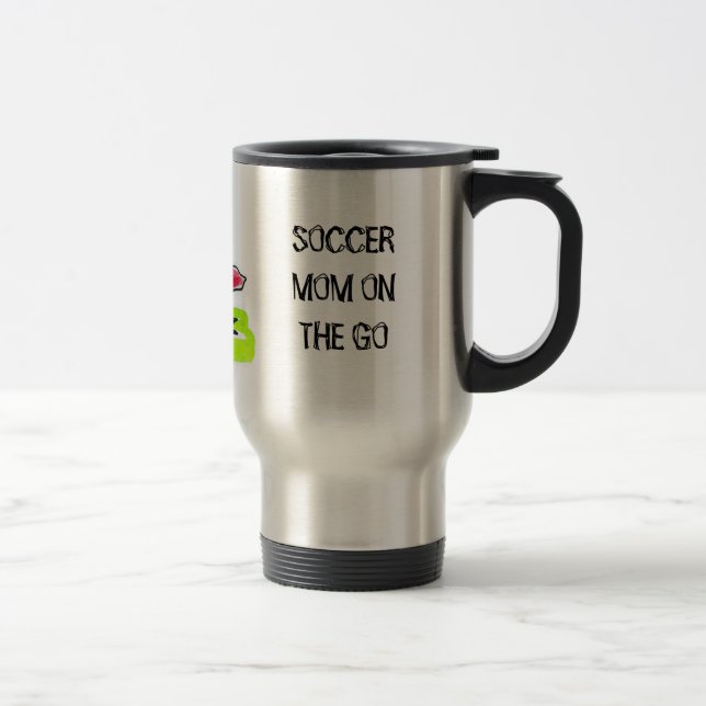 Tasse de maman du football (Droit)