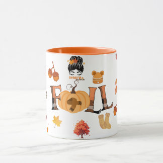 Tasse de maman reconnaissante d'automne – Citrouil