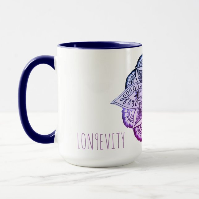 Tasse de mandala (Gauche)