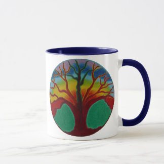 TASSE DE MANDALA D'ARBRE