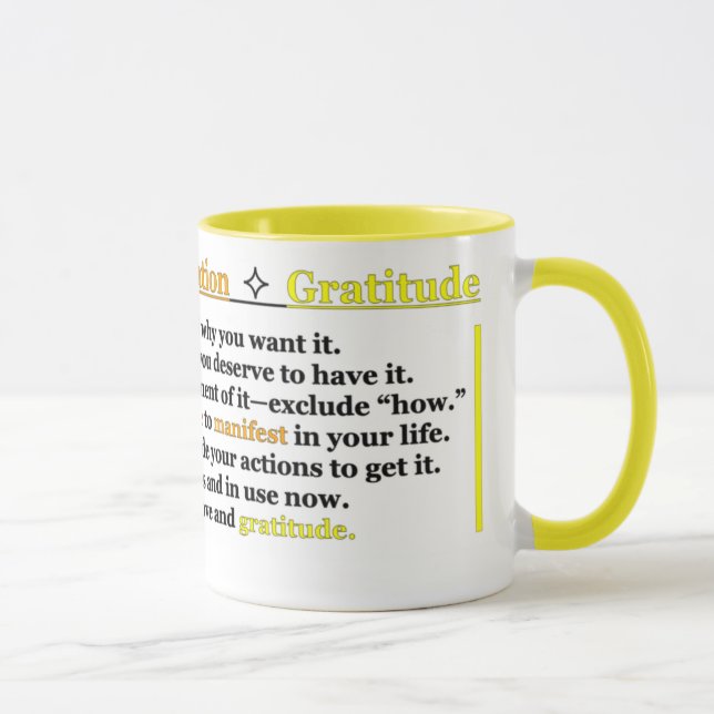 Tasse de manifestation (Droite)