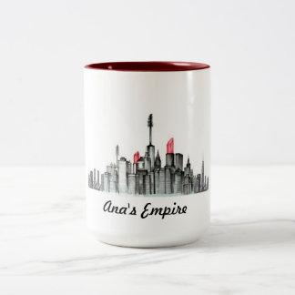 Tasse de maquillage d'empire