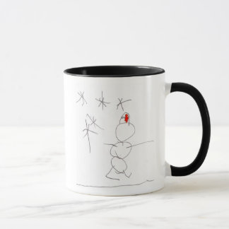 Tasse de marche de bonhomme de neige !