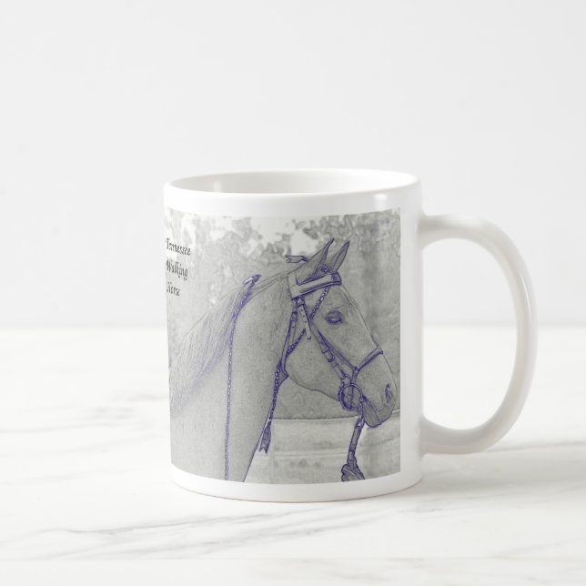 Tasse de marche de cheval du Tennessee (Droite)