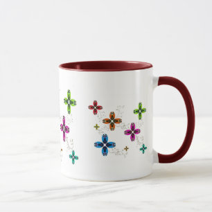 Tasse de marguerites de hibou